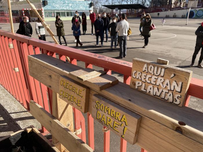 Educación Ambiental potenciará la transformación de los patios escolares