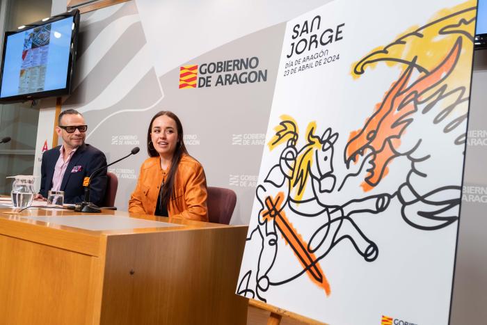 Presentación de los actos del Día de Aragón. Pedro Olloqui