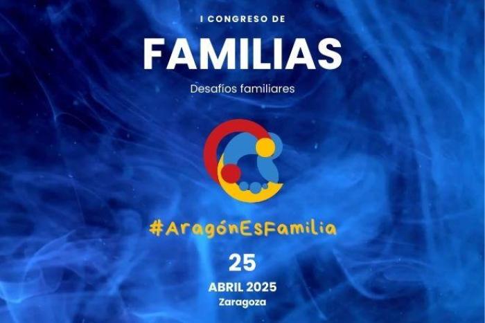 El I Congreso de Familias organizado por la Dirección General de Familia, Infancia y Natalidad, se desarrollará en Zaragoza a finales de abril