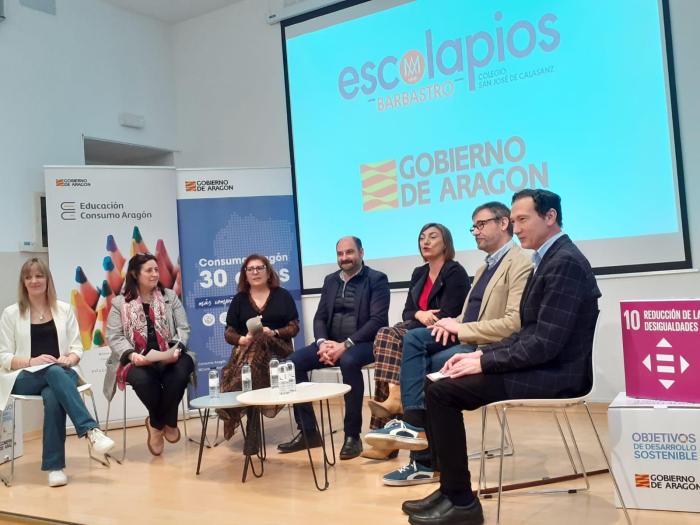 Imagen de la entrega de los premios Consumir en Igualdad celebrado en Barbastro