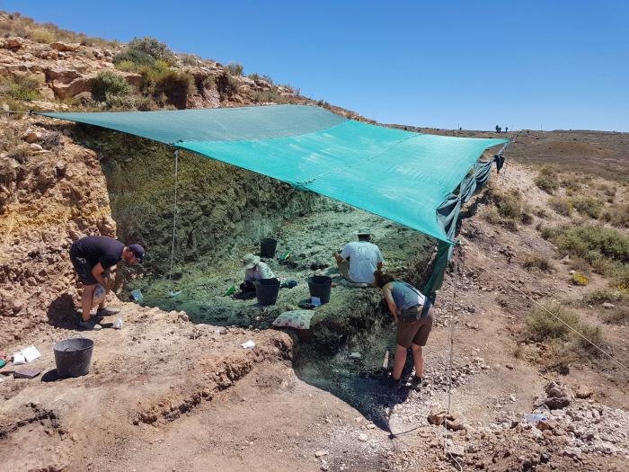 Excavación Yacimiento Puente Minero