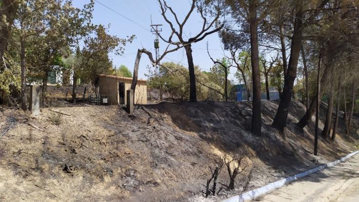 Incendio forestal de Barbastro. Domingo, 19 de junio 2022