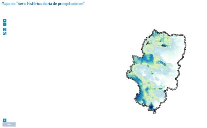 Imagen del Atlas Climático de Aragón.