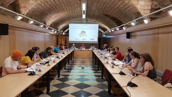 Imagen de la sesión constitutiva del Observatorio