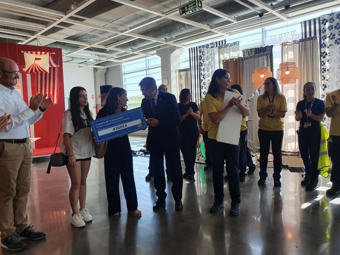 Aliaga asiste al 15º aniversario de IKEA Zaragoza