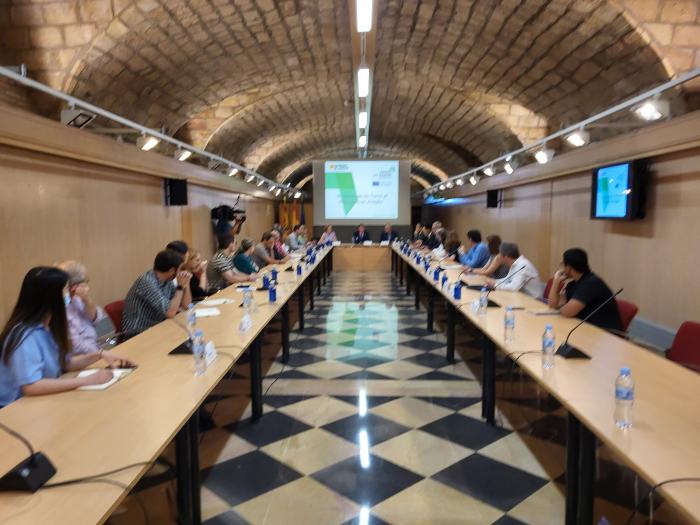 Aliaga inaugura la jornada “Actuaciones en torno al Hidrógeno en Aragón”