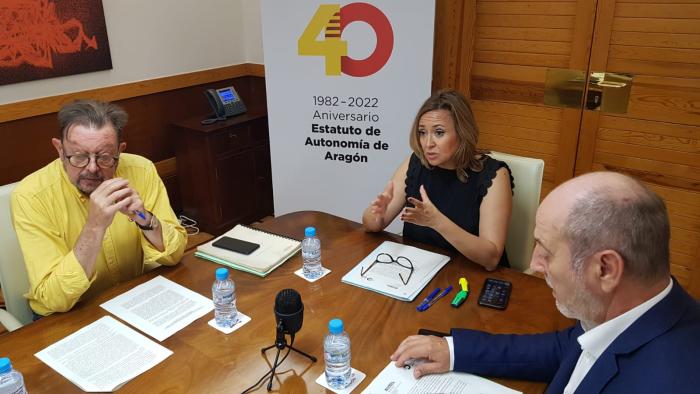 Mayte Pérez preside la reunión del Consejo Local de Aragón
