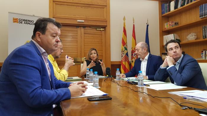 Mayte Pérez preside la reunión del Consejo Local de Aragón
