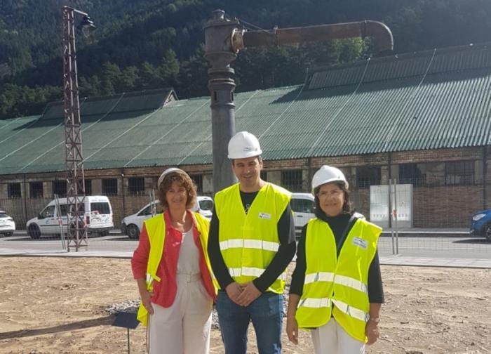 Visita de la directora del INAEM al taller de empleo de Canfranc