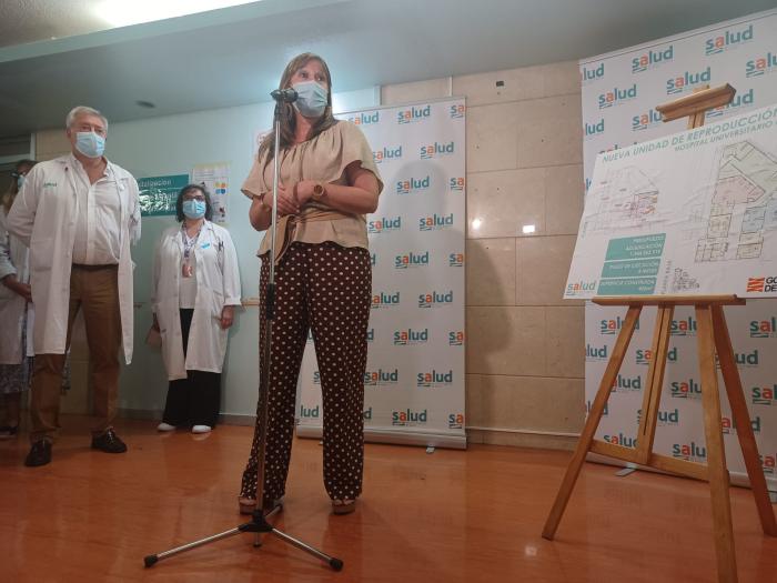 Repollés, en la presentación de las obras de la nueva Unidad.