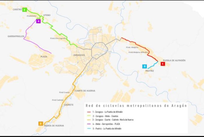 Ciclovías área metropolitanas