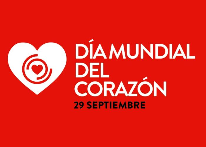 El 29 de septiembre se celebra el Día Mundial del Corazón.