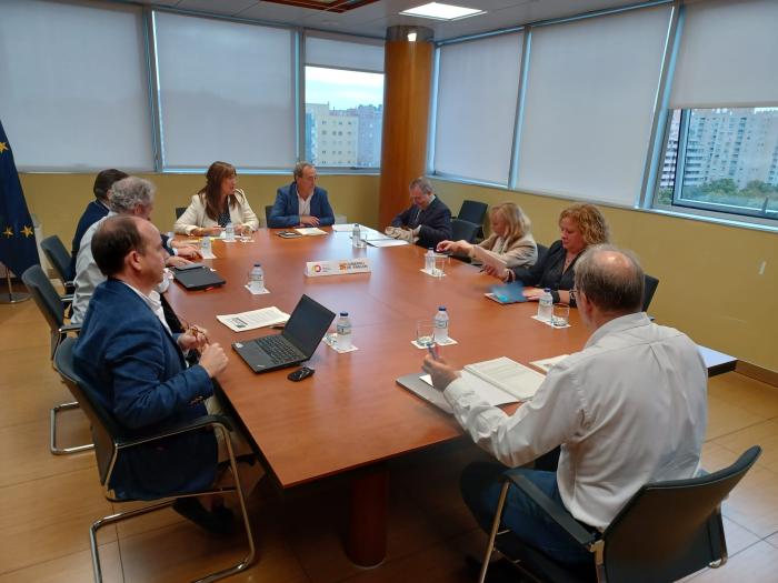 La reunión mantenida hoy con los colegios de médicos y los sindicatos CESM y Fasamet.