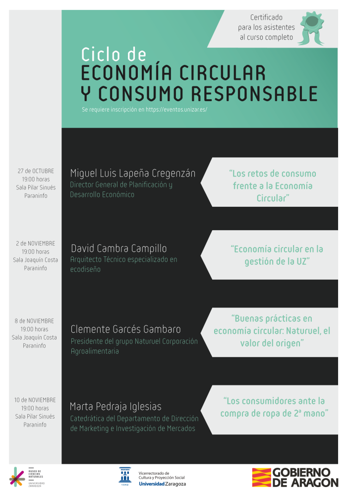 El programa consta de cuatro sesiones que abordan conceptos generales sobre este modelo y casos concretos, como la compra de segunda mano