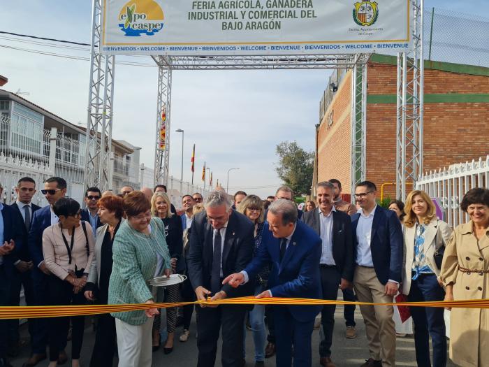 Joaquín Olona inaugura la 40º edición de Expo Caspe.