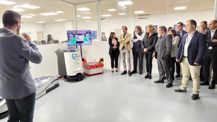 Marta Gastón en la inauguración de Moontech en CEEIARAGON