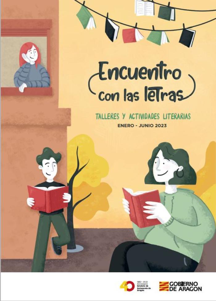 Cartel 'Encuentro con las letras'