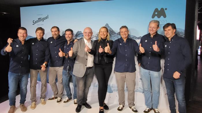 Marta Gastón en la presentación de la temporada 22-23 de Aramón