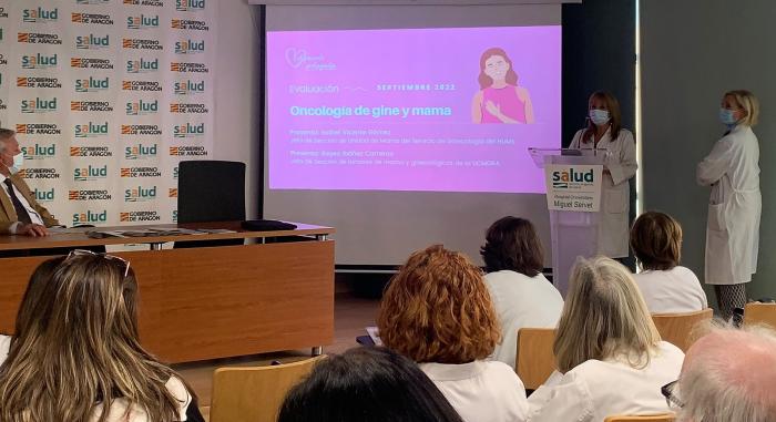 Las doctoras Reyes Ibáñez e Isabel Vicente apuestan por implantar líneas de Humanización en el área oncológica de Ginecología y Mama.