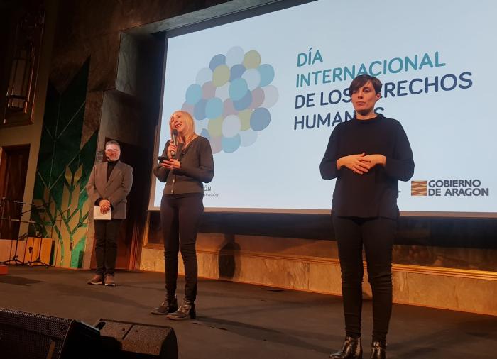 La realizadora aragonesa, Vicky Calavia, ha presentado su documental "Intimo y Personal"