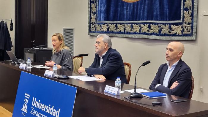 Marat Gastón en la inauguración de la III Jornada de la Cátedra Sesé