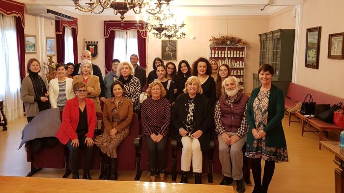 Broto se ha reunido con las trabajadoras del centro de servicios sociales de Los Monegros