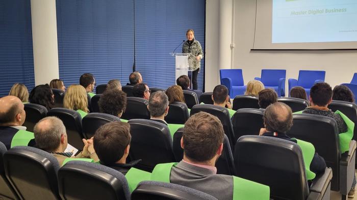 Marta Gastón clausura el Máster en Digital Business en CEEI Huesca