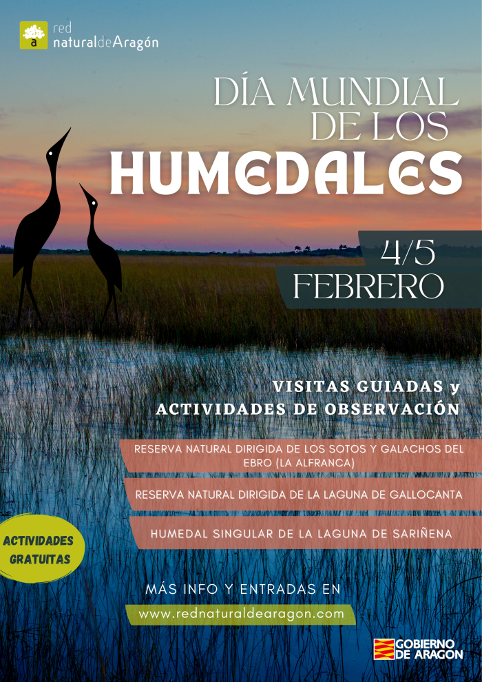 Cartel del Día de los Humedales 2023