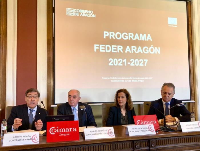 Intervención Aliaga presentación FEDER