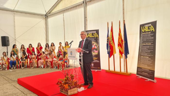 El consejero Olona ha participado en la inauguración de las 17ª edición de la Feria Valga.
