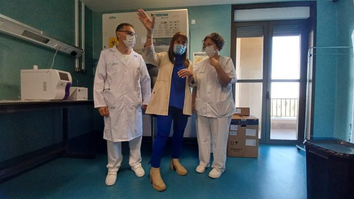 Unidad de Aislamiento para Enfermedades de Alta Transmisibilidad del Hospital Royo Villanova