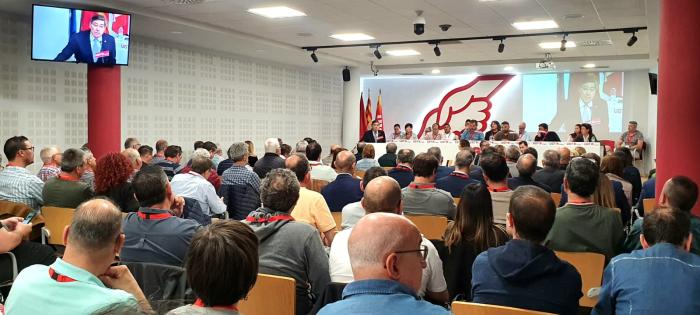 Aliaga y Gastón, en el Comité Regional de UGT