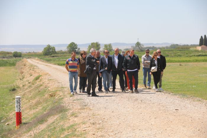 Visita a las actuaciones de restauración en el río Ebro