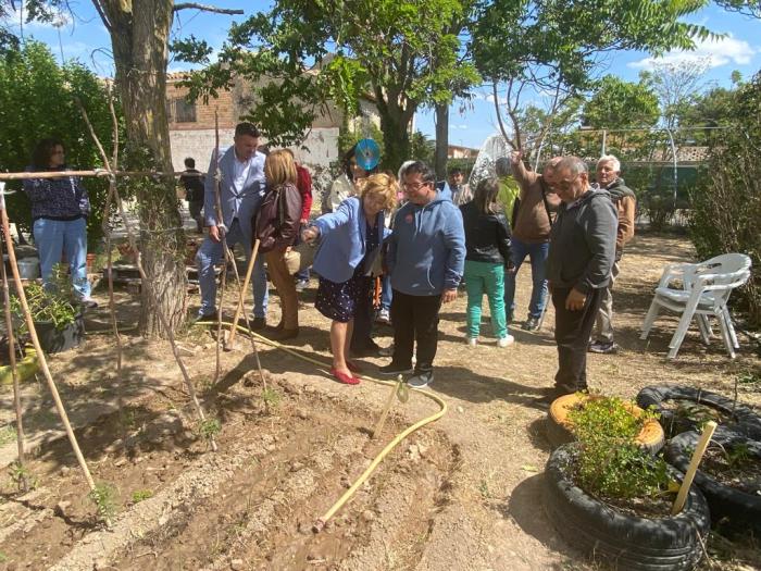 La consejera ha visitado también el centro ocupacional de la Comarca Campo de Borja