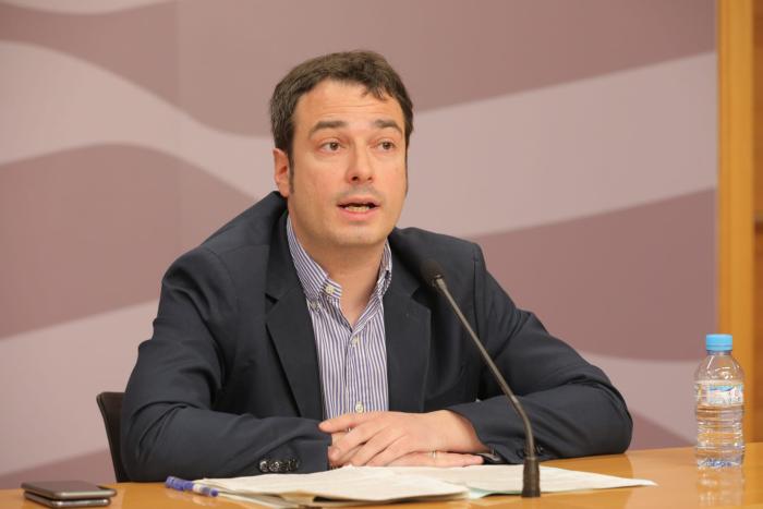 Rueda de prensa de Ricardo Almalé para informar sobre la jornada electoral del 28-M
