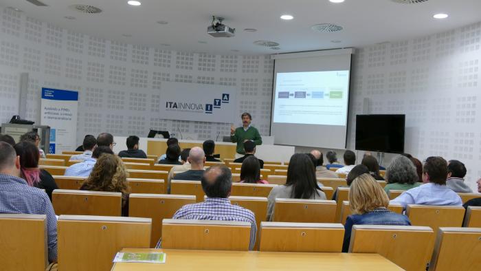 El taller se ha celebrado esta mañana en la sede de ITAINNOVA.