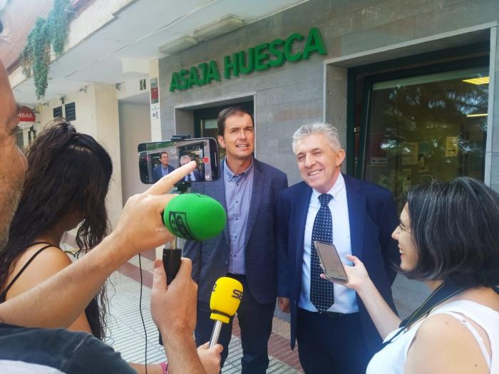 El Presidente de ASAJA Aragón recibe al Consejero de Agricultura