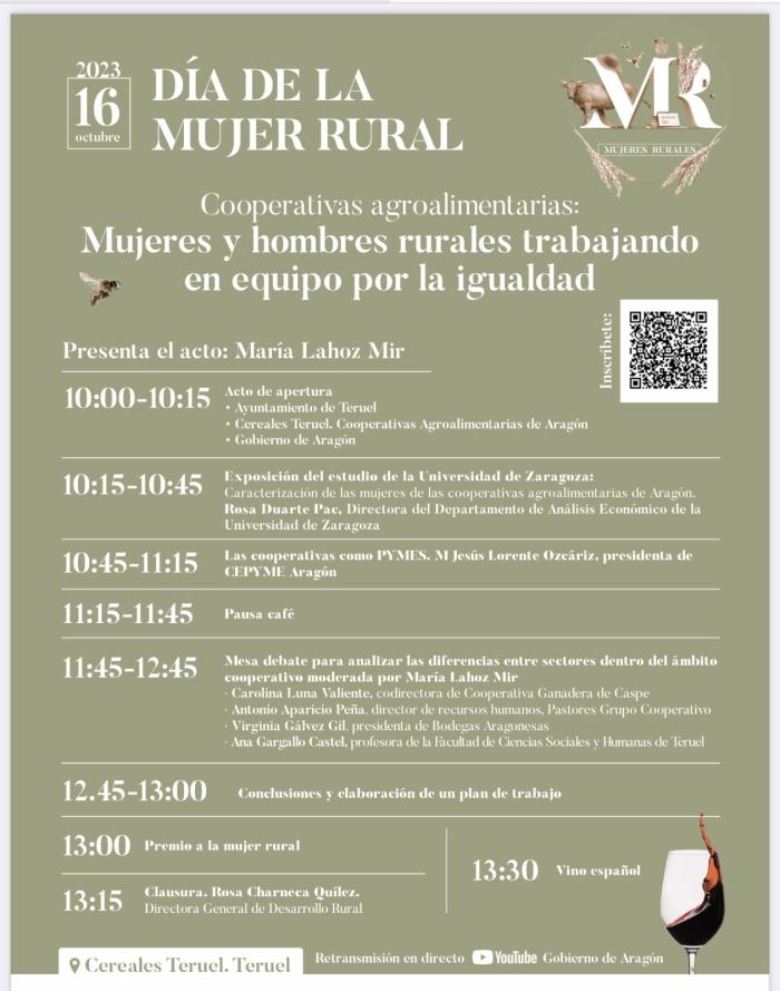 Cereales Teruel acoge la celebración del Día Internacional de la Mujer Rural