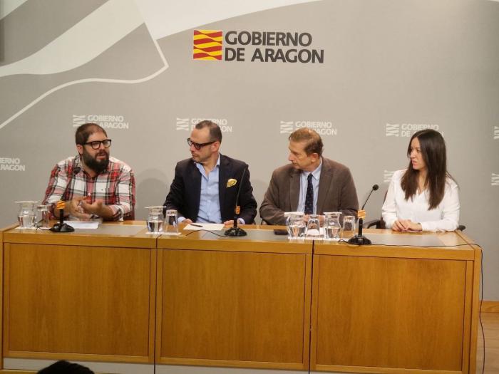 Presentación de la gala Aragón, tierra de jota.