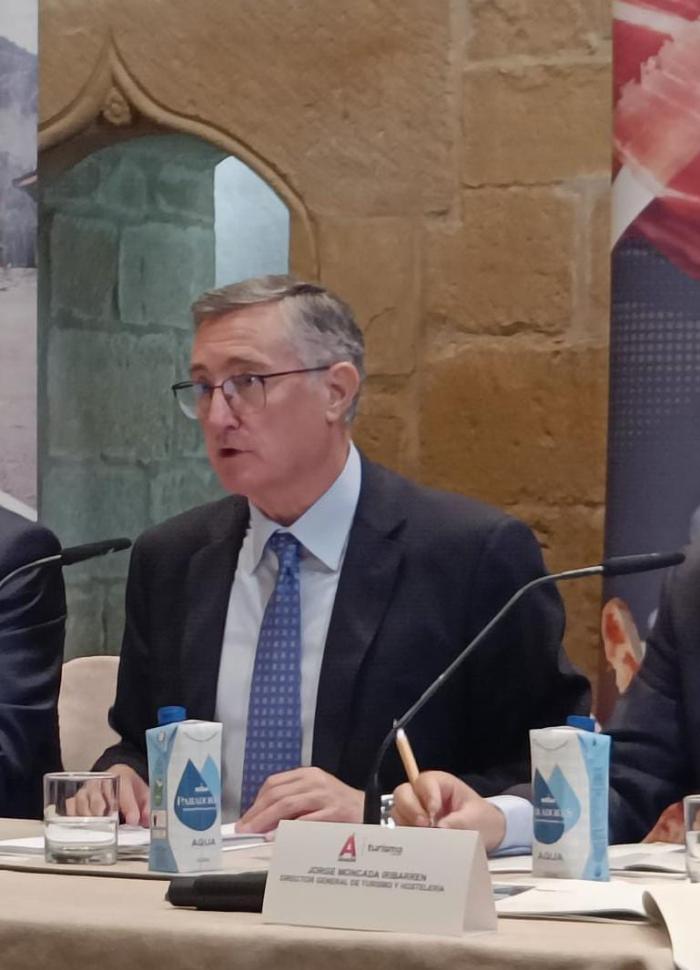 Blasco, en el acto celebrado en Alcañiz en el que se ha anunciado la firma del FITE.