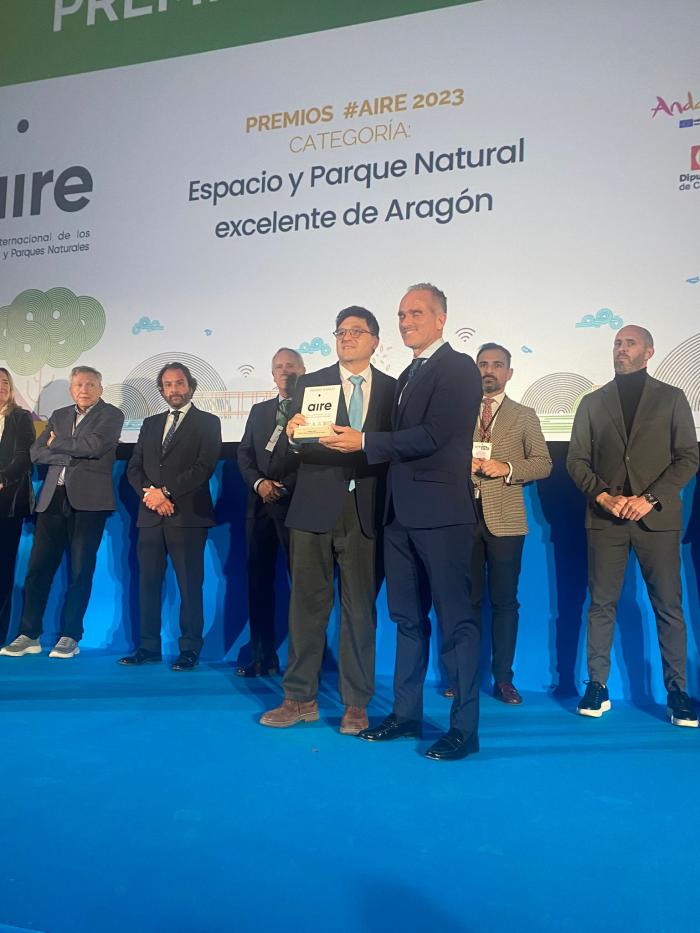 El director general de Medio Natural, Alfonso Calvo, ha recogido el galardón en Córdoba.