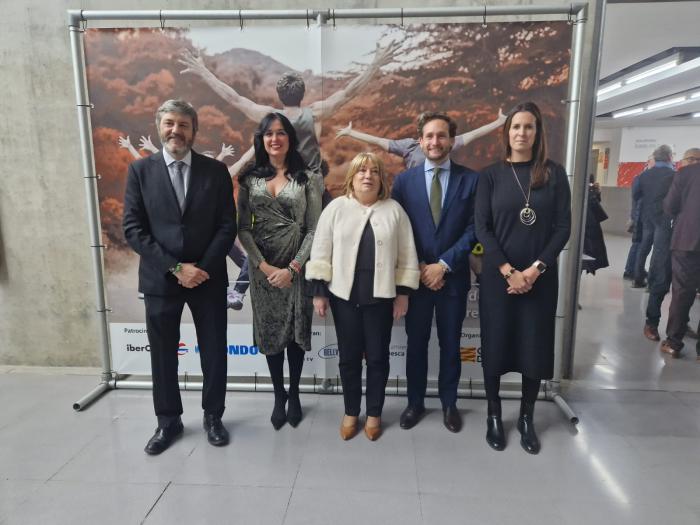 Gerardo Oliván, Lorena Orduna, Tomasa Hernández, Isaa Claver y Cristina García.
