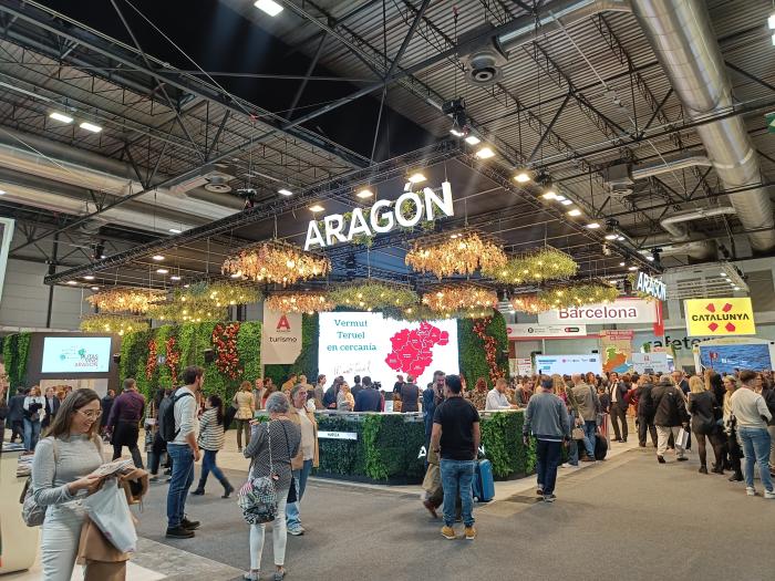 El stand de Aragón en Fitur