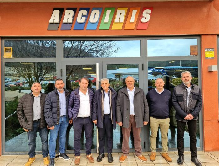 Visita al Grupo Arco Iris en Valderrobres