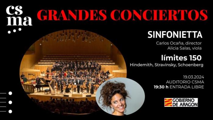 El ciclo Grandes Conciertos incluye a jóvenes artistas egresados del CSMA.