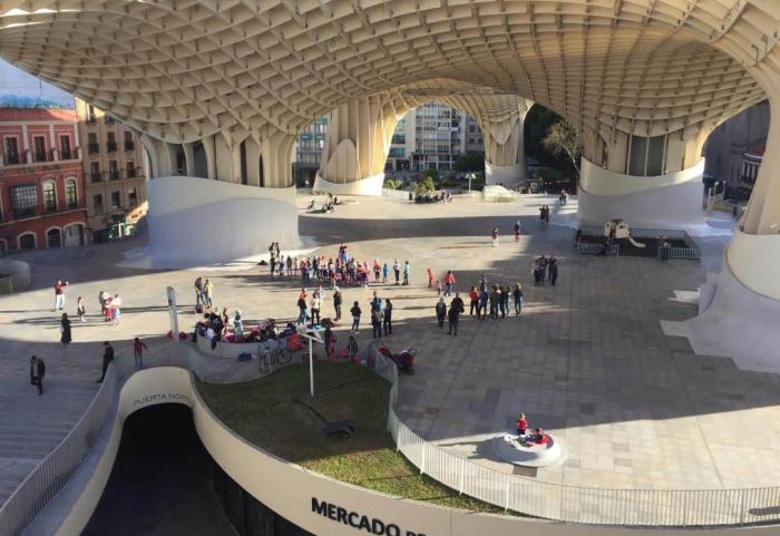 Plaza de la Encarnación de Sevilla.