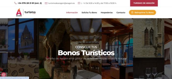 Web que se activará el próximo viernes para la adquisición de los bonos.