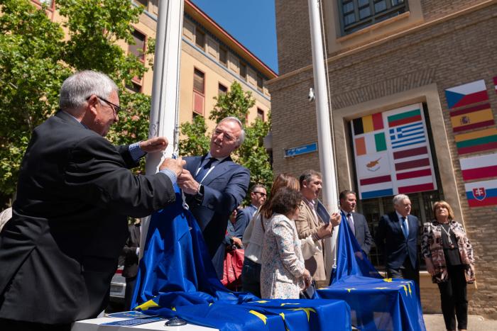 El presidente participa en la conmemoración del Día de Europa en el Pignatelli