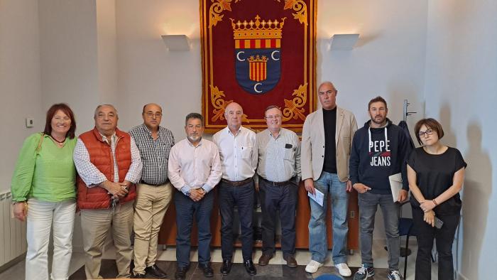 Reunión celebrada este jueves en la comarca Comunidad de Calatayud