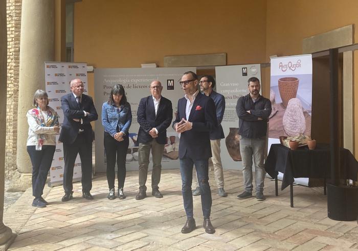 Presentación del proyecto ‘Antequesor’ en el Museo de Huesca.